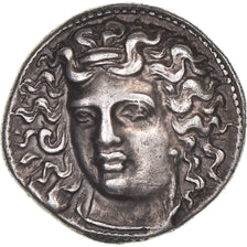 Coin, Thessaly, Drachm, 365-356 BC, Larissa, AU(55-58), Silver, HGC:4-454