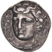 Coin, Thessaly, Drachm, 356-342 BC, Larissa, AU(55-58), Silver, HGC:4-452