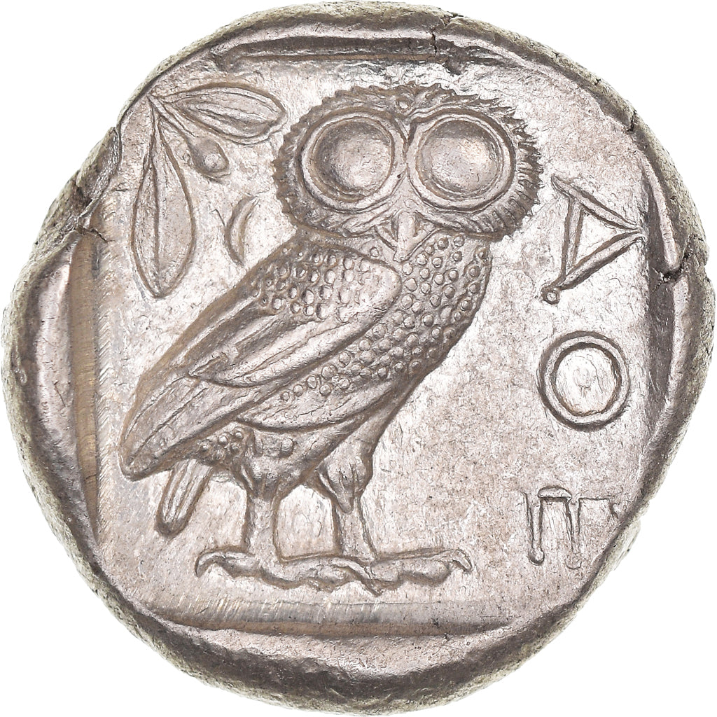 Coin, Attica, Tetradrachm, 454-404 BC, Athens, MS(63), Silver, SNG-Cop:31