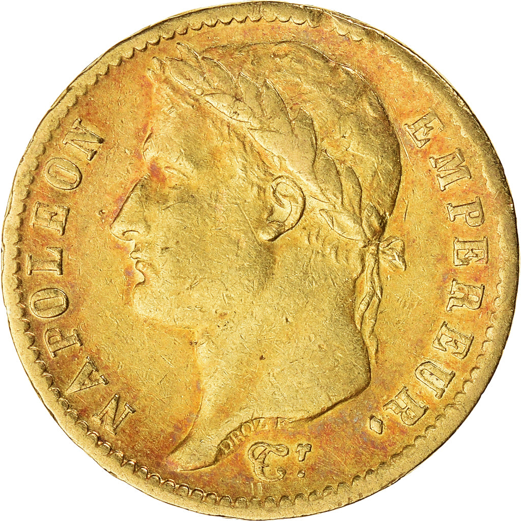 Coin, France, Napoléon I, 20 Francs, 1812, Paris, EF(40-45), Gold, KM:695.1