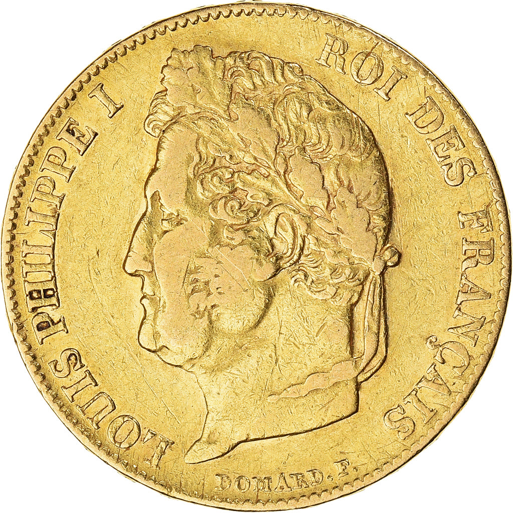 Munten, Frankrijk, Louis-Philippe, 20 Francs, 1840, Paris, FR+, Goud, KM:750.1