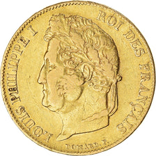 Munten, Frankrijk, Louis-Philippe, 20 Francs, 1840, Paris, FR+, Goud, KM:750.1