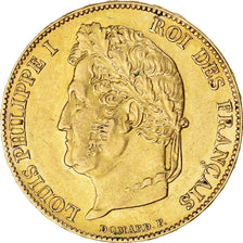 Münze, Frankreich, Louis-Philippe, 20 Francs, 1848, Paris, SS+, Gold, KM:750.1