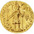 Moneta, Królestwo Kuszanów, Vasudeva I, Dinar, 190-230, MS(63), Złoto