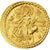 Moneta, Królestwo Kuszanów, Vasudeva I, Dinar, 190-230, MS(63), Złoto