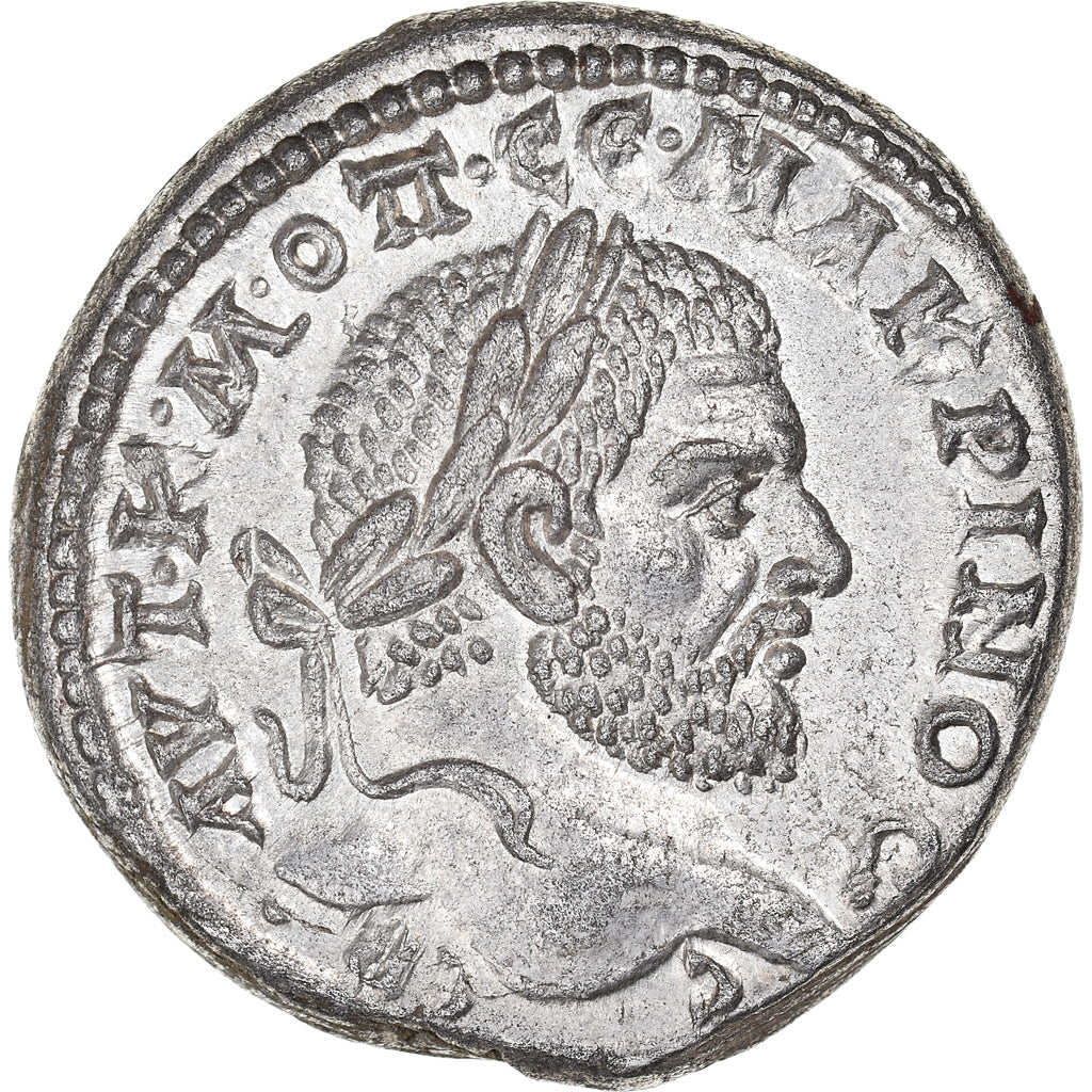 Moneda, Mesopotamia, Macrinus, Tetradrachm, AD 217-218, Carrhae, SC, Vellón