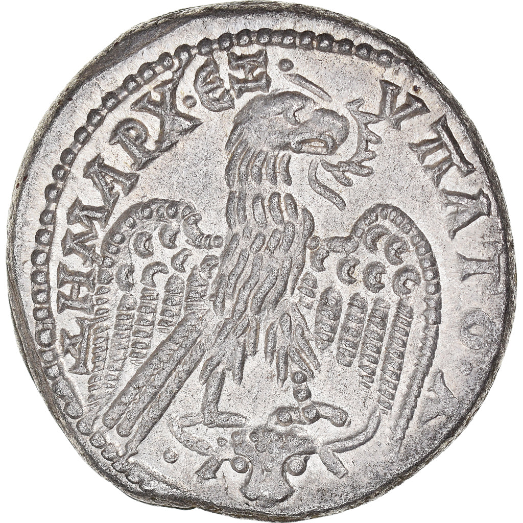 Moneda, Mesopotamia, Macrinus, Tetradrachm, AD 217-218, Carrhae, SC, Vellón