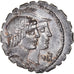 Moneda, Fufia, Denarius Serratus, 70 BC, Rome, EBC+, Plata, Crawford:403/1