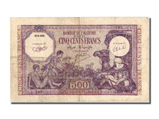 Algeria, 500 Francs, 1944, KM #95, 1944-09-15, VF(30-35), C