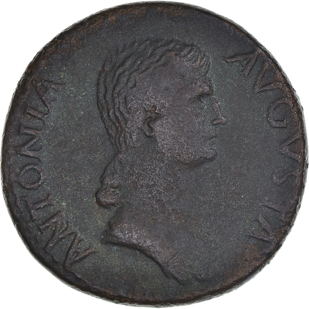 Moeda, Antonia, Dupondius, 41-42, Rome, EF(40-45), Bronze, RIC:92