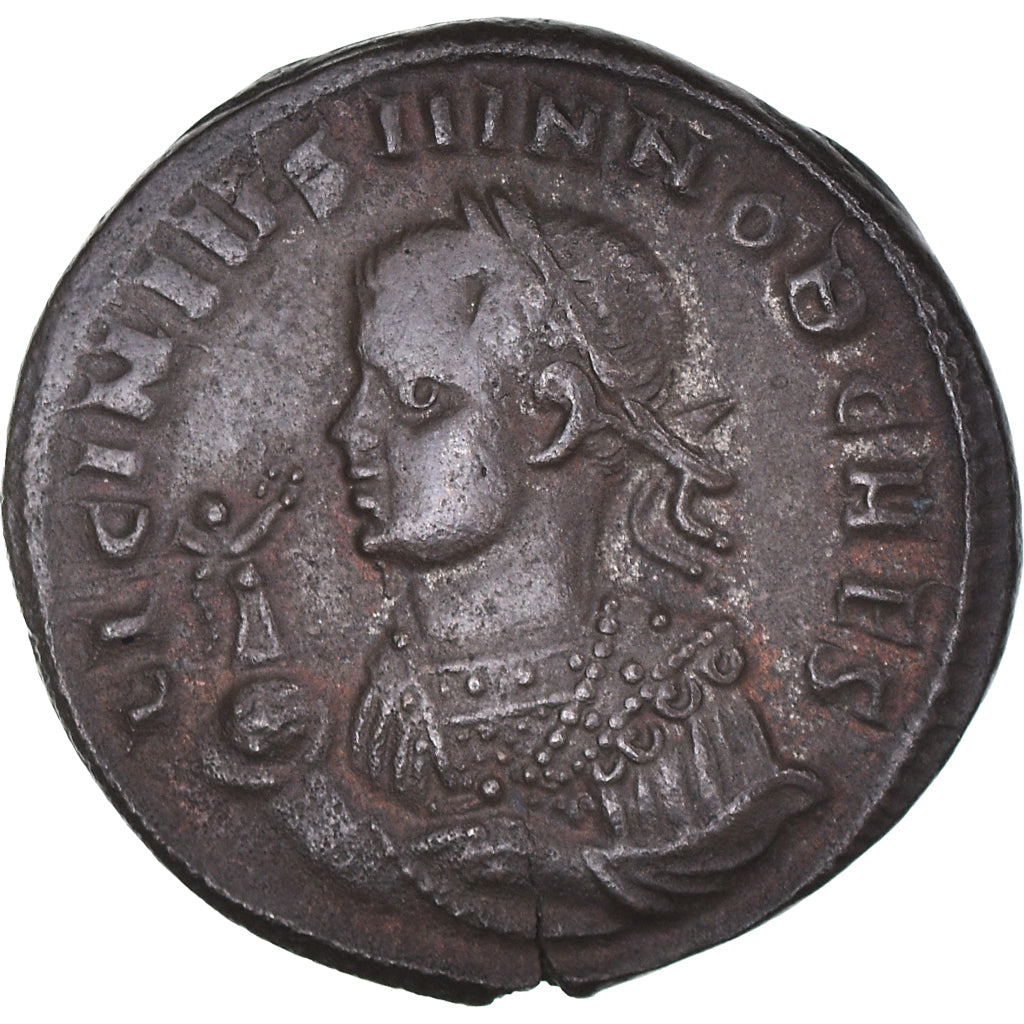 Moneta, Licinius II, Follis, 320, Aquileia, EF(40-45), Brązowy, RIC:55