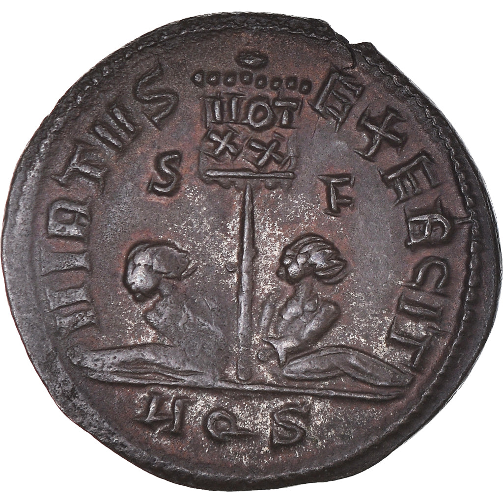 Moneta, Licinius II, Follis, 320, Aquileia, EF(40-45), Brązowy, RIC:55