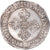 Moneta, Francja, Henri III, Franc au Col Plat, 1578, Rennes, EF(40-45), Srebro