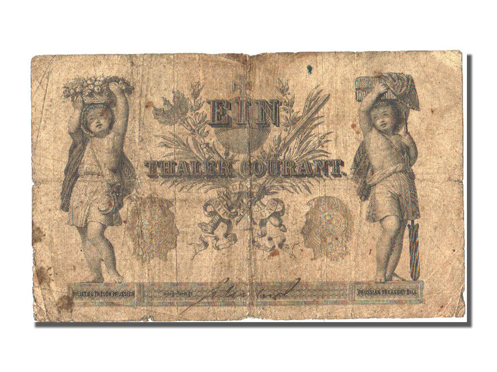 Allemagne Prusse, 1 Thaler type 1861