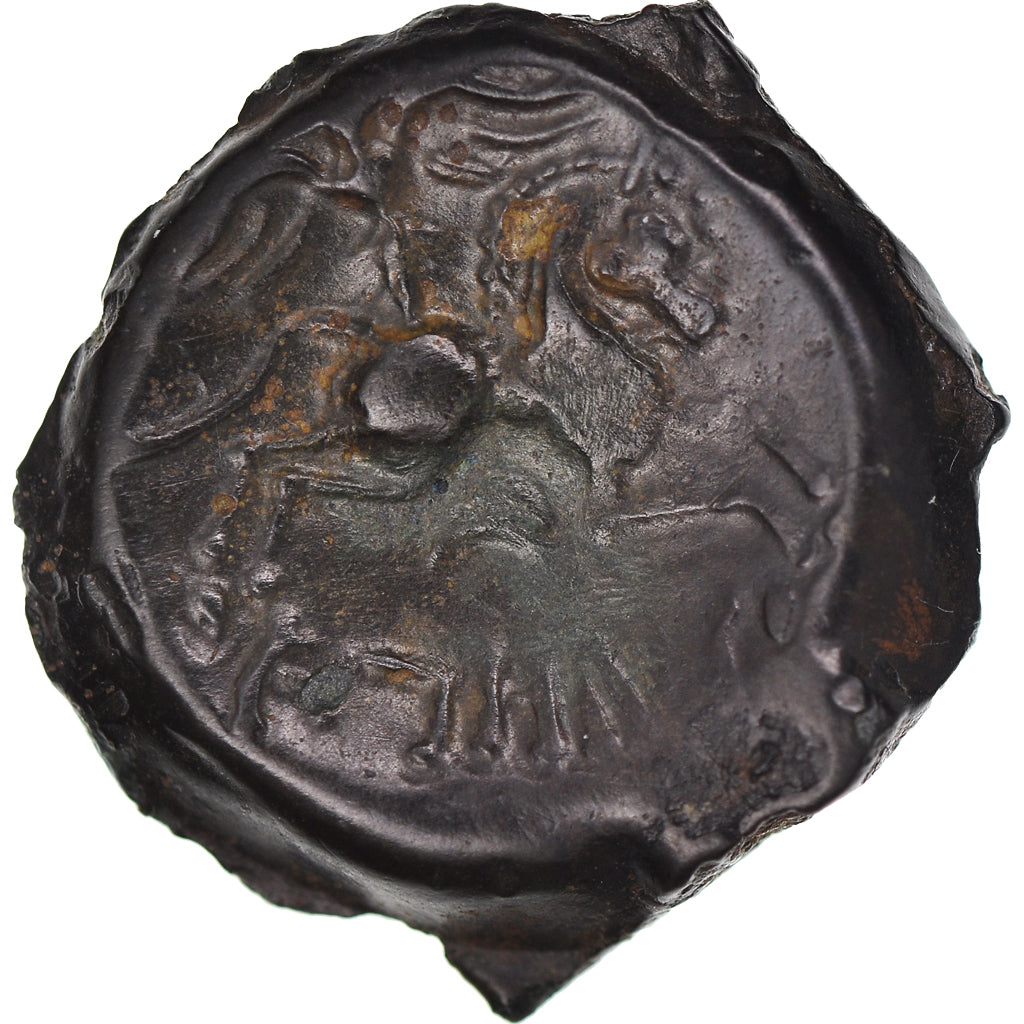 Moeda, Meldi, Bronze EPENOS, Ist century BC, AU(55-58), Bronze, Delestrée:587