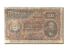 Argentina, 20 Centavos, 1884, KM #7a, 1884-01-01, F(12-15), M