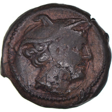 Moneta, Anonymous, Semuncia, After 211 BC, Rome, EF(40-45), Brązowy