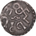 Moeda, França, Charlemagne, Obol, 768-781, Melle, Muito, AU(55-58), Prata