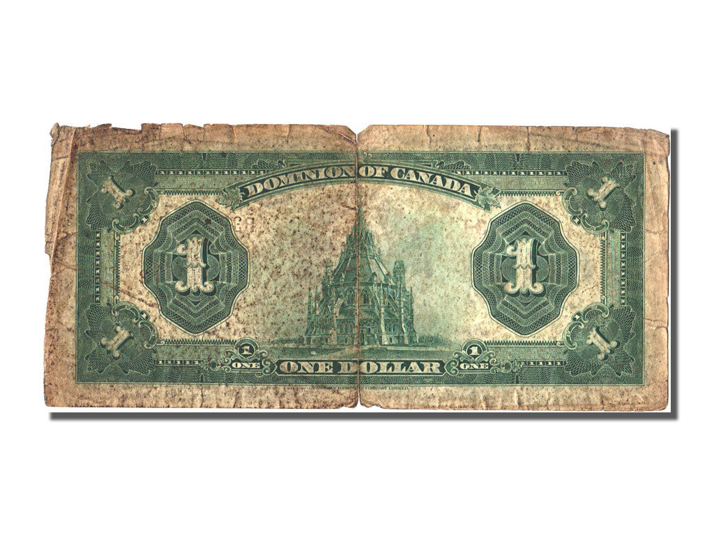 Banknote, Canada, 1 Dollar, 1923, 1923-07-02, VG(8-10)
