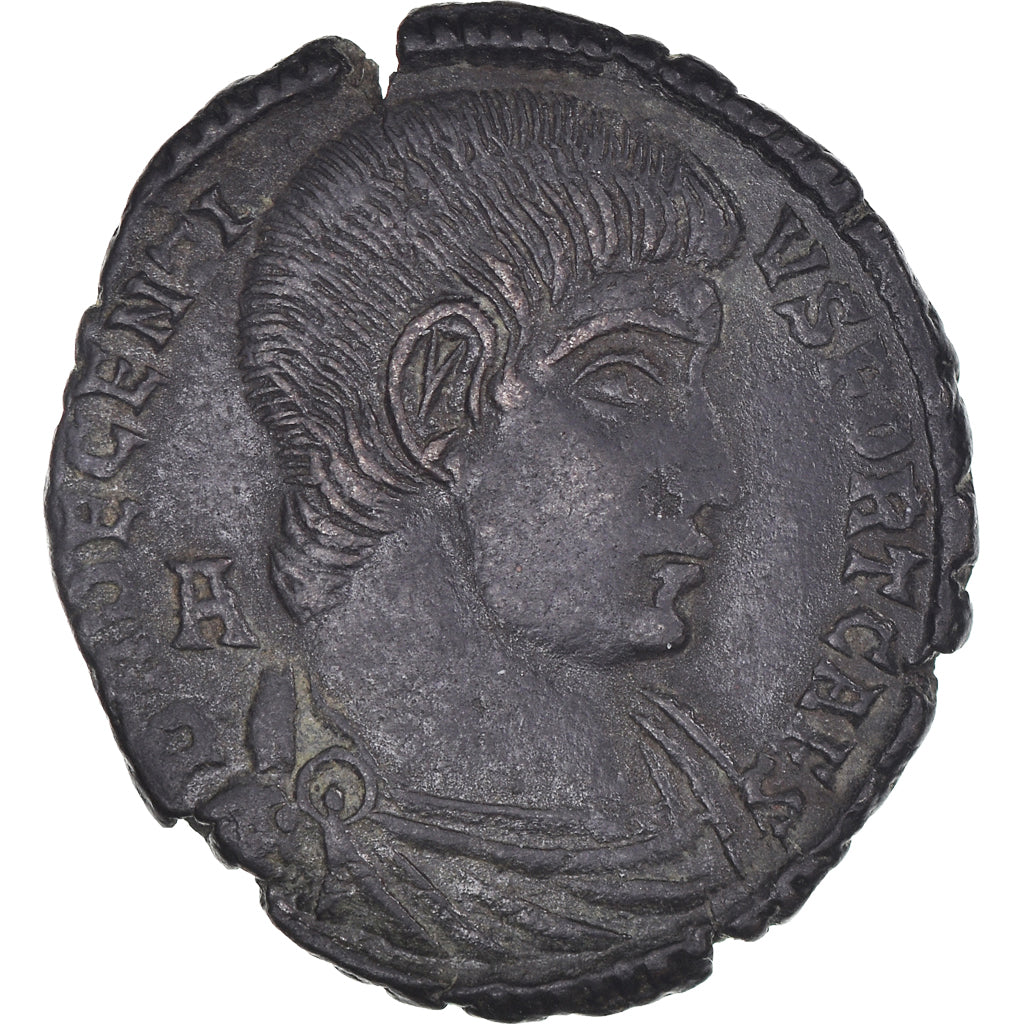 Moneta, Decentius, Maiorina, 351, Aquileia, EF(40-45), Brązowy, RIC:171