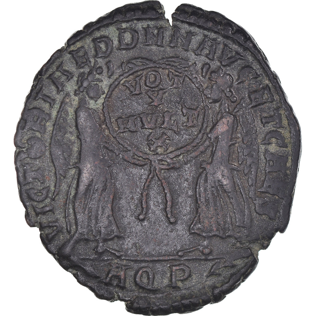 Moneta, Decentius, Maiorina, 351, Aquileia, EF(40-45), Brązowy, RIC:171