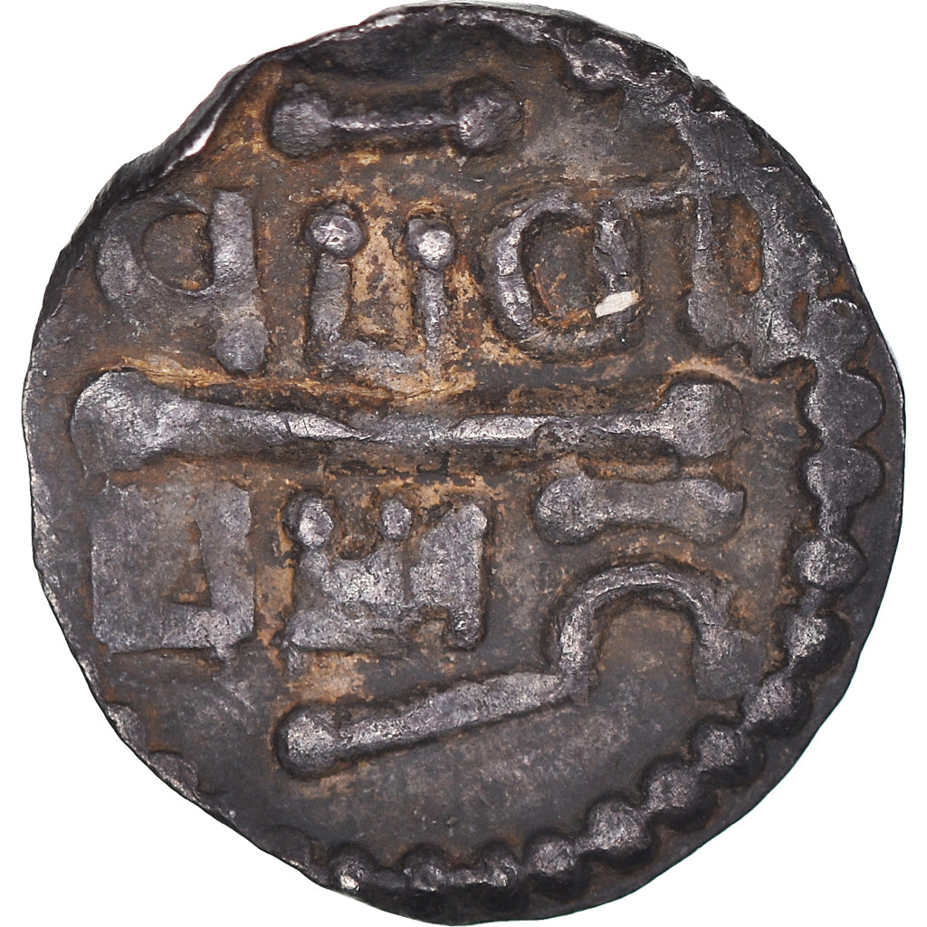 Munten, Frankrijk, Pépin le Bref, Denarius, 752-768, Quentovic, ZF+, Zilver