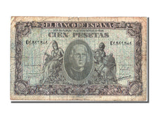 Spain, 100 Pesetas, 1940, KM #118a, 1940-01-09, VG(8-10), C