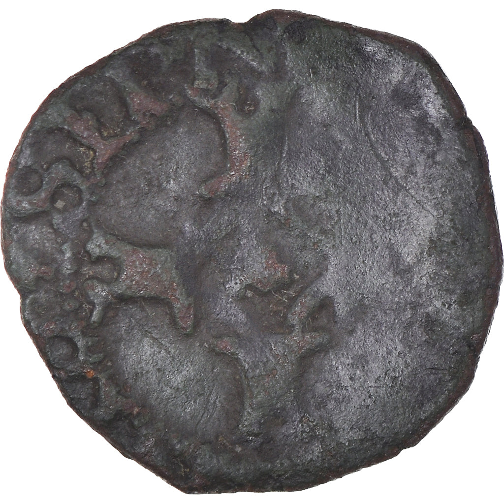 Coin, Belgium, Charles Quint, Double mite au lion, Imitation, VF(20-25), Copper