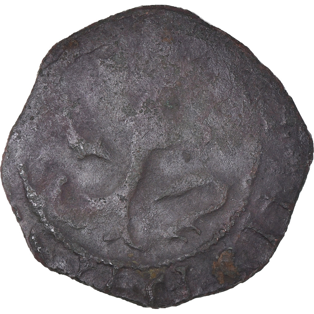 Münze, Belgien, Charles Quint, Double mite au lion, Imitation, S, Kupfer