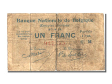 Banknote, Belgium, 1 Franc, 1914, 1914-08-27, F(12-15)