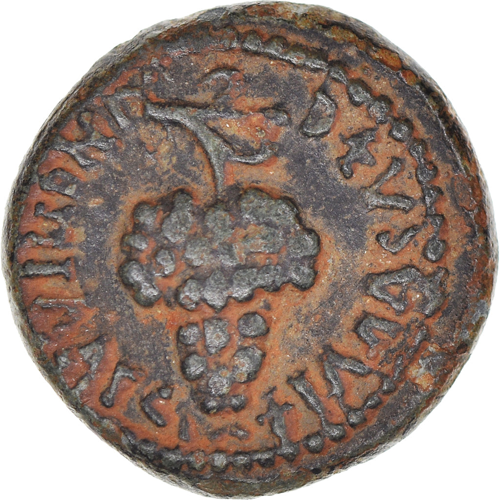 Coin, Lydia, Domitia, 1/3 Assarion, 82-96, Philadelphia, EF(40-45), Bronze