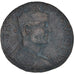 Moeda, Lídia, Valerian I, Bronze Æ, 253-260, Tripolis, Extremamento rara