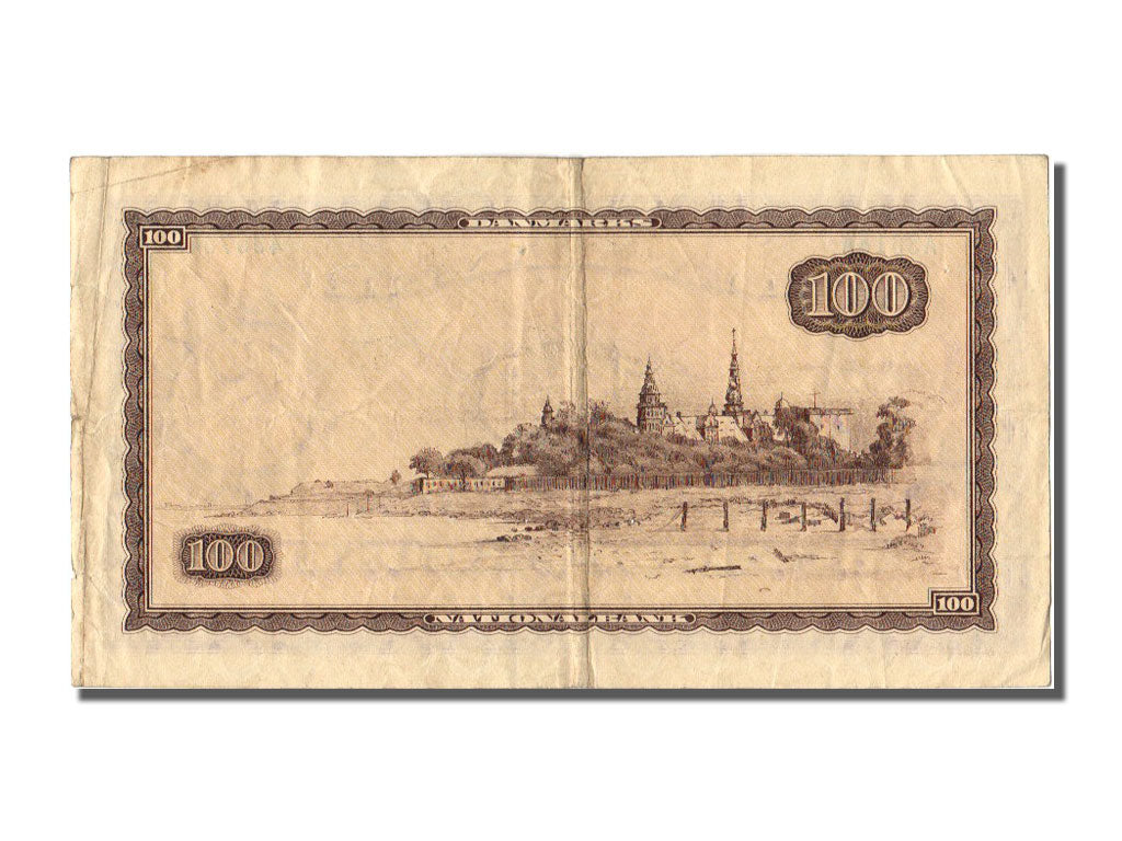 Denmark, 100 Kroner, 1961, VF(30-35), AA