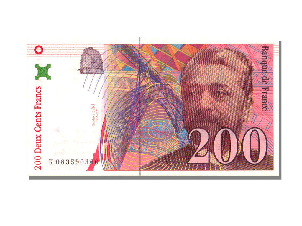 FRANCE, 200 Francs, 1999, UNC(60-62), K 083590366, Fayette #75.3 Bis