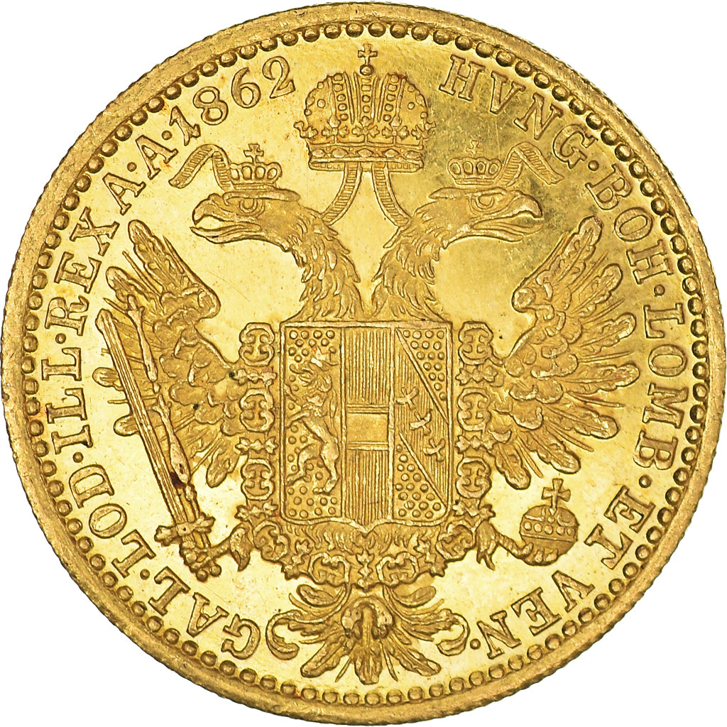 Münze, Österreich, Franz Joseph I, Ducat, 1862, Vienna, VZ+, Gold, KM:2264