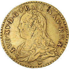 Coin, France, Louis XV, 1/2 Louis d'or aux lunettes, 1730, Limoges, VF(30-35)