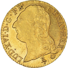 Moneta, Francia, Louis XVI, Louis d'or à la tête nue, Paris, Incuse strike