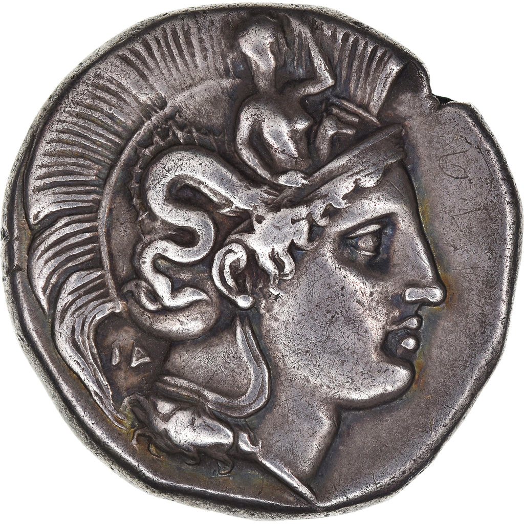 Monnaie, Lucanie, Distater, 400-350 BC, Thourioi, TTB+, Argent, HN Italy:1805