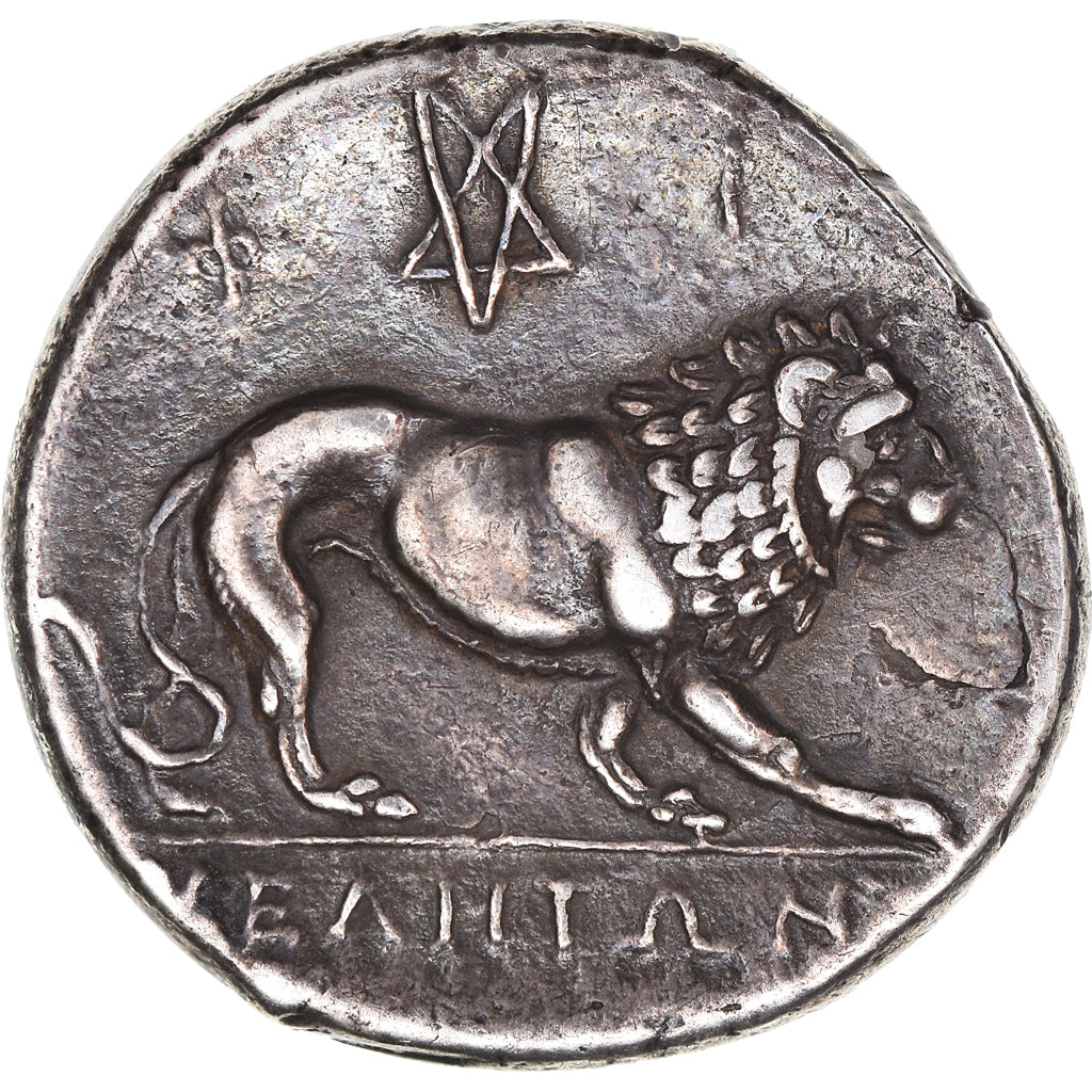 Münze, Lucania, Didrachm, 300-280 BC, Velia, SS+, Silber, HN Italy:1306