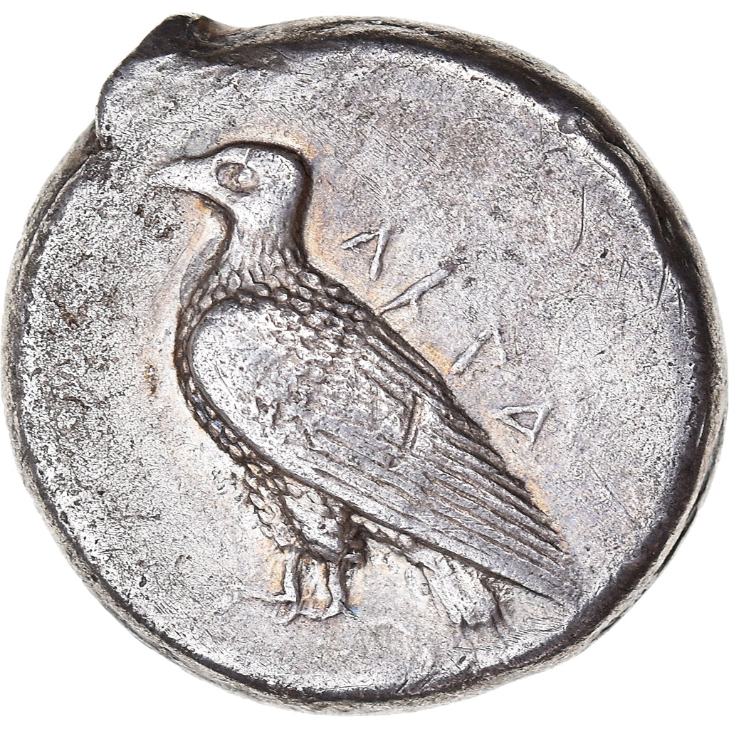 Moneda, Sicily, Didrachm, 495-485 BC, Agrigente, MBC+, Plata, HGC:2-94
