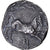 Moneta, Sycylia, 1/2 Shekel, 213-210 BC, Agrigente, AU(55-58), Srebro