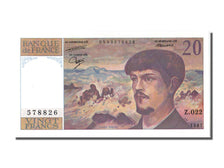 France, 20 Francs, 20 F 1980-1997 ''Debussy'', 1987, KM #151b, , Z, Fayette...