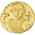 Moneta, Leontius, Solidus, 695-698, Constantinople, AU(55-58), Złoto, Sear:1330