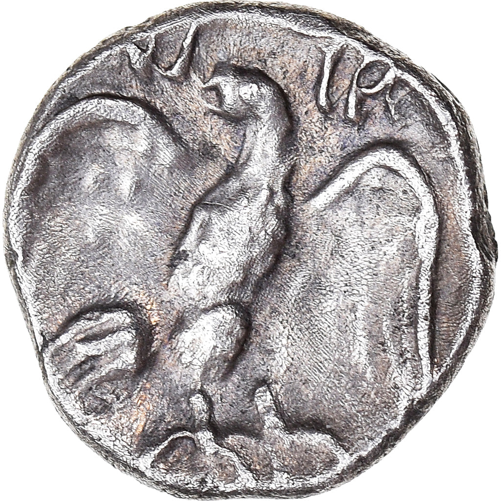 Moeda, Atrebates & Regni, Verica, Unit, 10-40 AD, Pedigree, AU(50-53), Prata