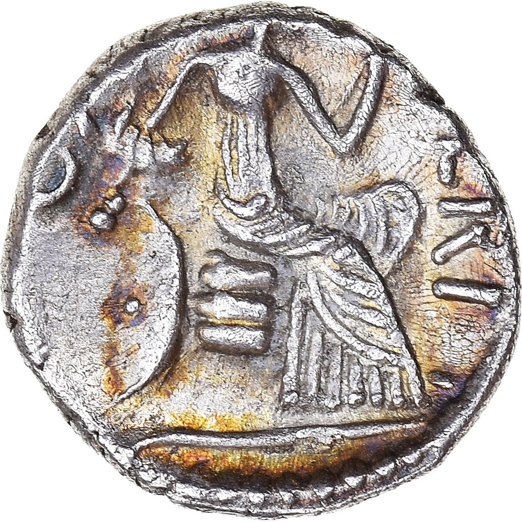 Atrebates, Regni, Verica, Unit, 10-40 AD, Pedigree, Silver, AU(55-58)