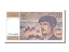 France, 20 Francs, 20 F 1980-1997 ''Debussy'', 1990, KM #151d, UNC(65-70), F,...