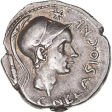 Coin, Cornelia, Denarius, 112-111 BC, Rome, Pedigree, AU(50-53), Silver