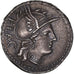 Moeda, Rutilia, Denarius, 77 BC, Rome, Pedigree, AU(55-58), Prata