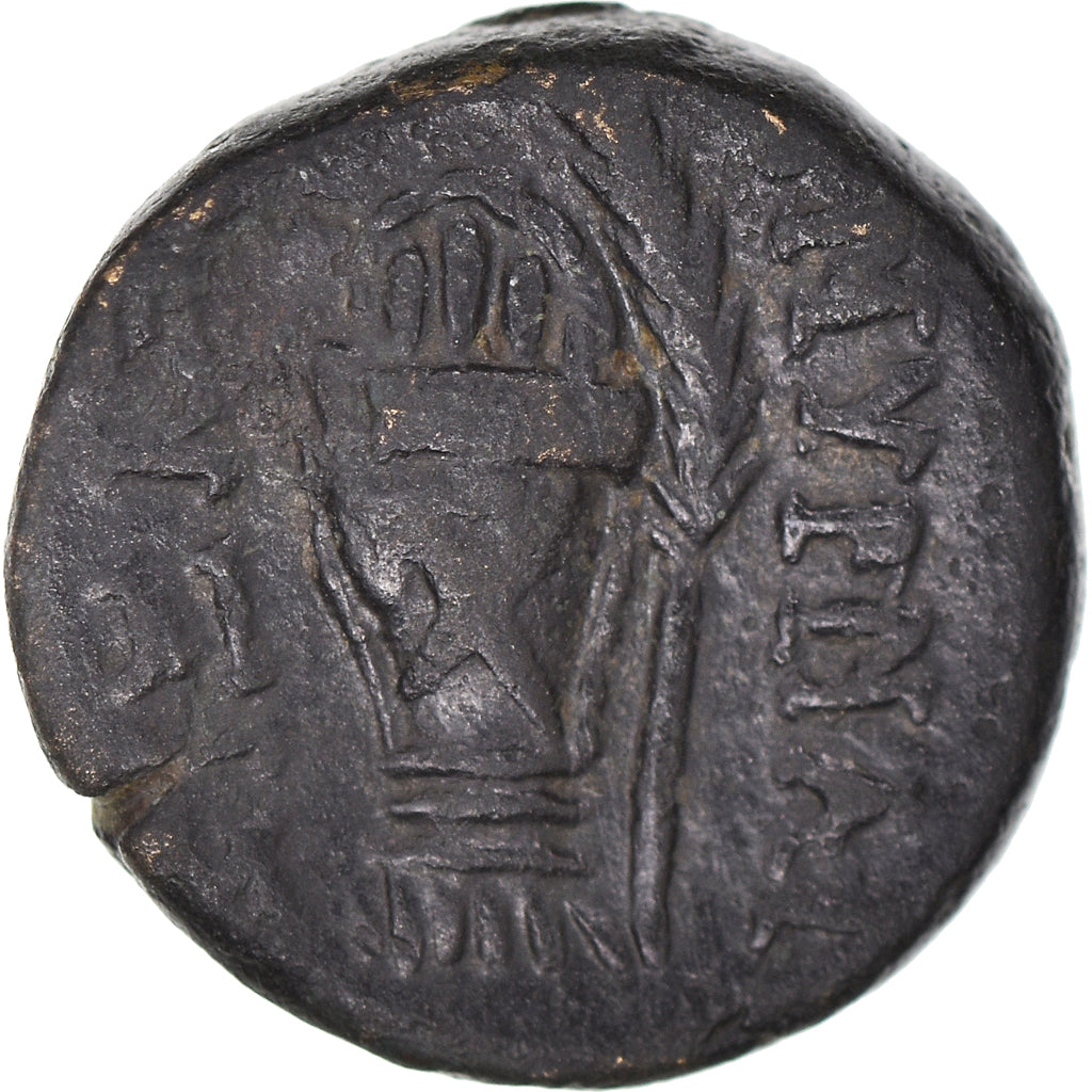 Coin, Ionia, Bronze Æ, 75-50 BC, Smyrna, EF(40-45), Bronze, SNG-Cop:1219