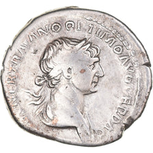 Coin, Trajan, Denarius, 114-116, Rome, VF(30-35), Silver, RIC:337